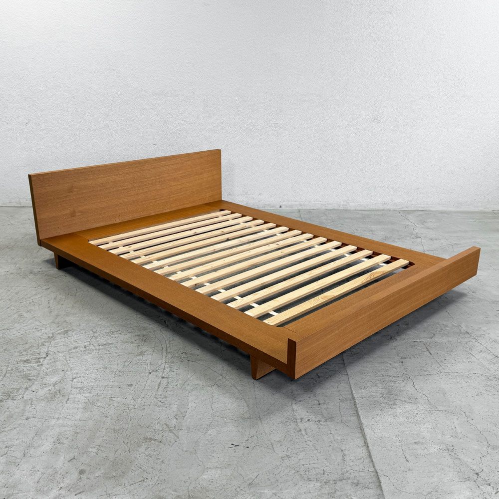 【登戸BASE店】ウニコ unico コルソ CORSO オーク材 ベッドフレーム ダブルサイズ 廃番 買取させていただきました。