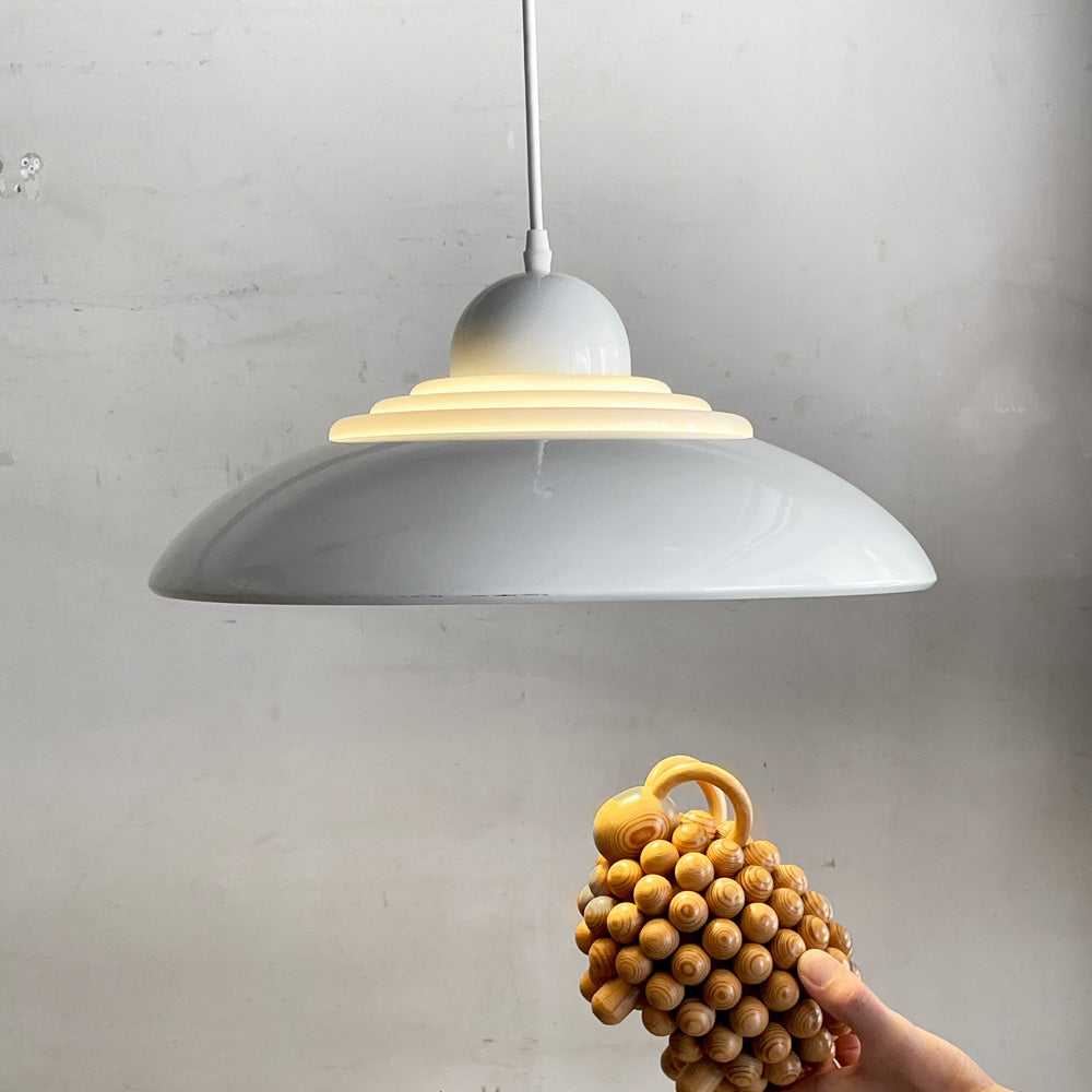 クヌード クリステンセン Knud christnsen UFO ペンダントライト ミッドセンチュリー スペースエイジ 70's ビンテージ デンマーク ～"UFO"のように円盤が宙に浮く～