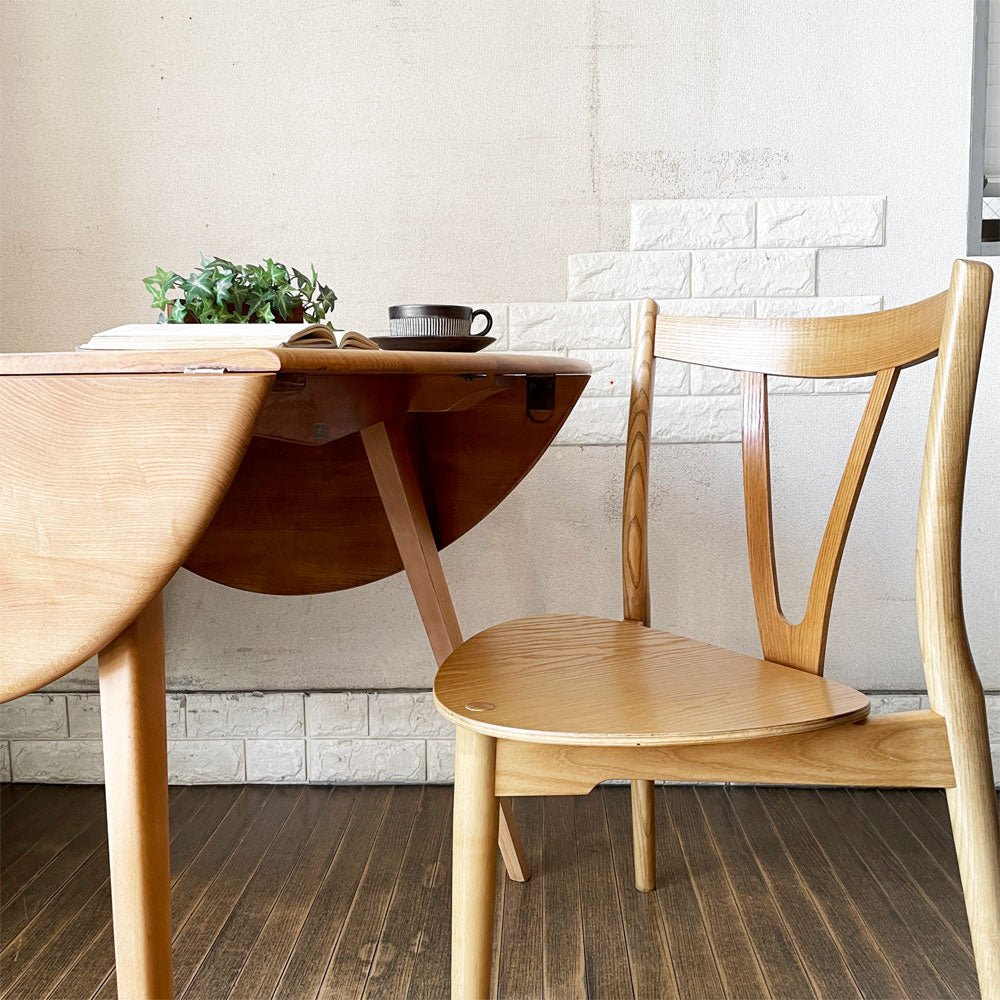 PPモブラー PP Mobler PP51/3 Vチェア V-Chair スタッキングチェア オーク材 3本脚 ハンス・J・ウェグナー デンマーク 北欧家具 ～色と形の美しい計算式～