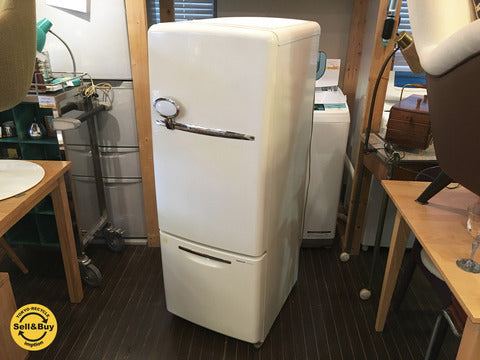 ナショナル National WiLL FRIDGE mini 冷蔵庫 ホワイト 2002年製 162L ノスタルジックデザイン ～ 不動の人気！メディア露出の多いデザイン冷蔵庫。 【買取と販売とレンタルのお店】