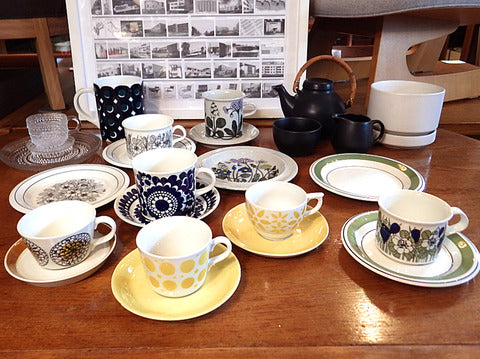 美しの国フィンランドが生んだ名窯”アラビア”の器達～KROKUS/KASINO/FLORA/KEHAKUKKA/GA-1/GOG【買取と販売とレンタルのお店】