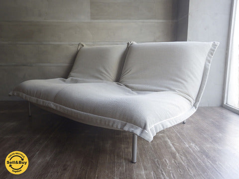 リーン・ロゼ ligneroset カラン CALIN F 2Pソファ ギャッジ付 定価27万 デザイン：パスカル・ムールグ PASCAL MOURGUE ～ 体を包み込む上質な座り心地。 【買取と販売とレンタルのお店】