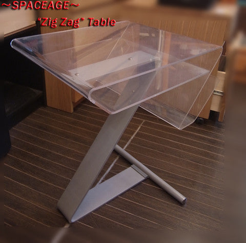 近未来とか宇宙とか～スペースエイジ イタリア EMPORIUM "Zigzag" Table【買取＆販売＆レンタル】