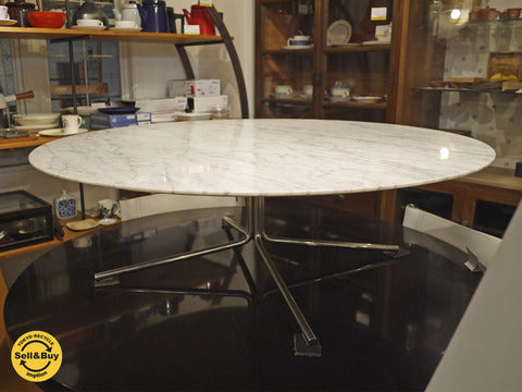 カッシーナ Cassina ixc JELLY ジェリー 大理石 ラウンドテーブル～ホワイトマーブルの美しい名作テーブル～【買取と販売とレンタルのお店】