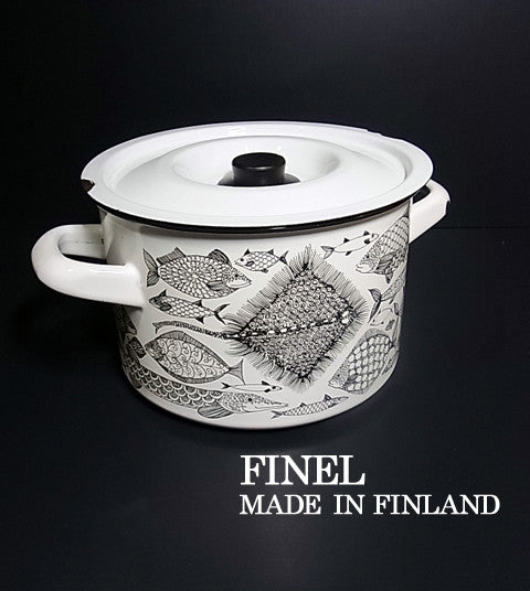 FINEL/Finland Neptunシリーズ　ホーロー両手鍋　Esteri Tomula　フィネル/ﾈﾌﾟﾁｭｰﾝ　【買取＆販売】