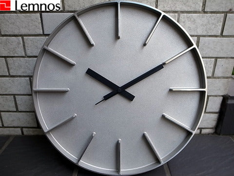 Lemnos レムノス AZUMI アズミ 『edge clock』 ウォールクロック 壁掛け時計 日本製 ～ 日本のデザイナーによるの感度の高いモノづくり【買取と販売とレンタルのお店】
