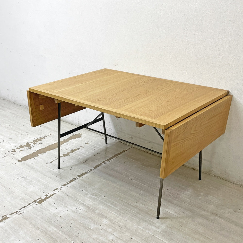 【祖師ヶ谷大蔵店】ジャーナルスタンダードファニチャー j.s.F サンク SENS バタフライテーブル BUTTERFLY TABLE ダイニングテーブル Lサイズ オーク無垢材 × アイアン インダストリアル 廃番 買取させていただきました。