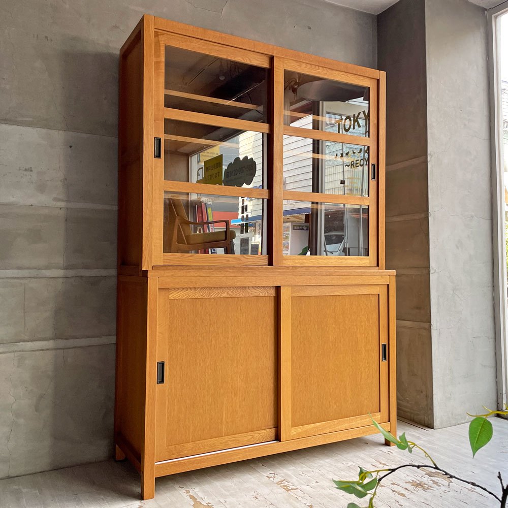 クラッシュゲート CRASH GATE イージーライフ Easy Life テストキャビネット TEST CABINET 食器棚 カップボード ナラ無垢材～“きちんとしすぎない”がちょうどいい～