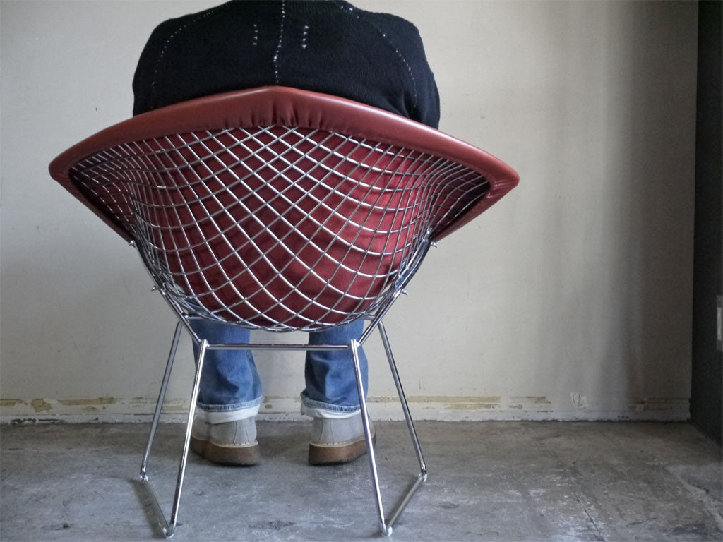 ノル Knoll ダイヤモンドチェア Diamond Chair ハリー ベルトイア Harry Bertoia ～空気と鋼の彫刻～