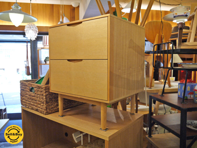 イデー IDEE 廃番 リリハ LILIHA ナイトテーブル ミニキャビネット オーク材  買い取りしました！ 自由が丘店 出張買取もお任せください。