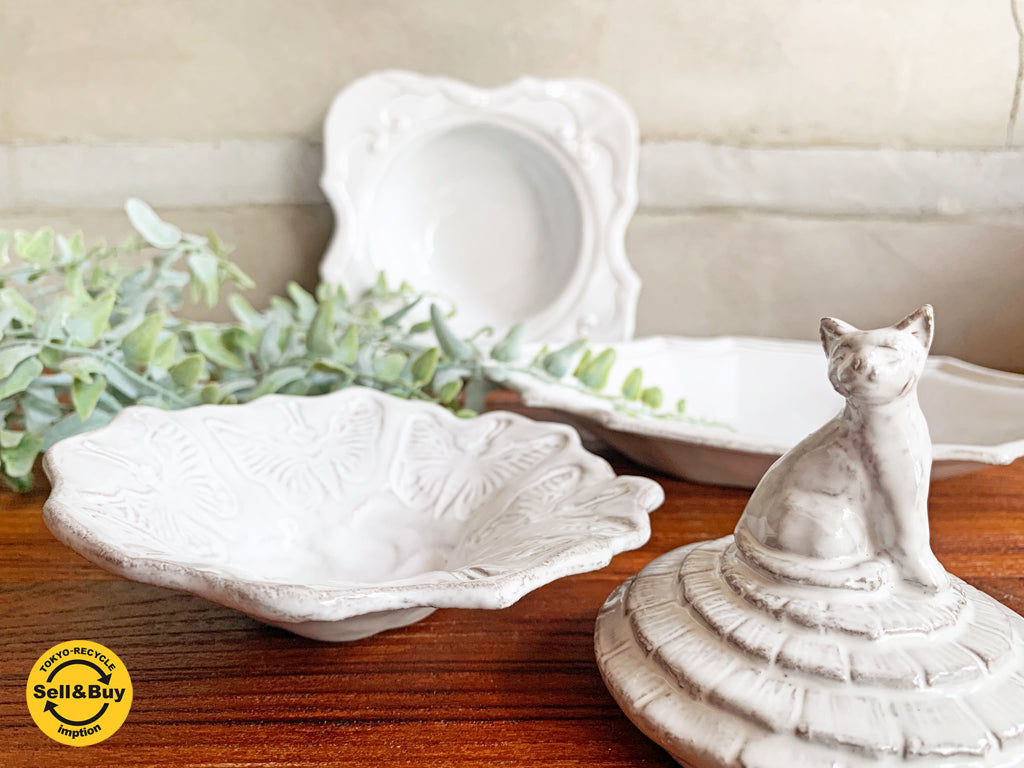 アスティエ・ド・ヴィラット ASTIER de VILLATTE クーベルチュール ミニトレイ スーププレート 中古品 買い取りしました。