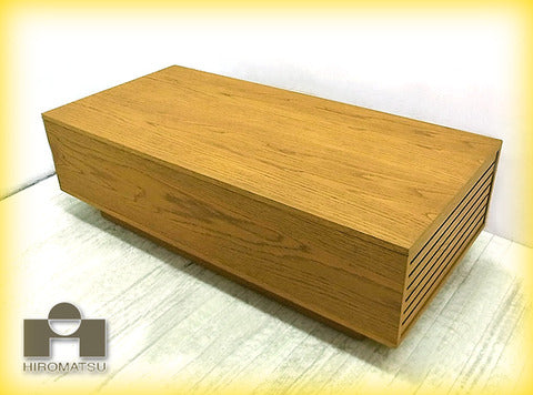 広松木工 " VERA CREPA " 『 センターテーブル 105 』 ～ ウニコ、アクタス、カーフ、ハロッズ...等でも定評のある老舗家具メーカーが放つナチュラルモダンな機能的ローテーブル！～