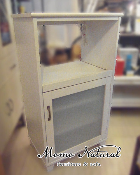 ～人気の白塗りフレンチカントリースタイルファニチャー～ MomoNatural /  モモナチュラル の " LAND / ランド " シリーズ 『  レンジボード 』 入荷！ 【買取＆販売＆レンタル】