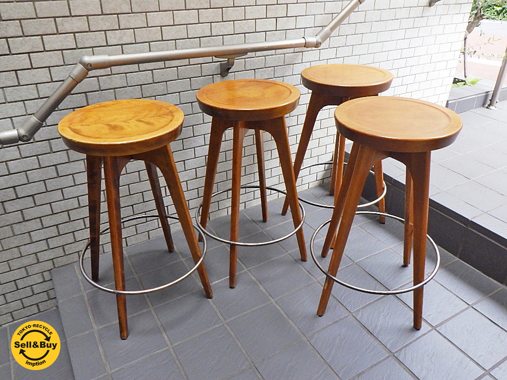 パシフィックファニチャーサービス PACIFIC FURNITURE SERVICE ウッドスツール WOOD STOOL ～人気のインダストリアルアイテム！お部屋をBarのようにオシャレに～【 買取と販売とレンタルのお店 】