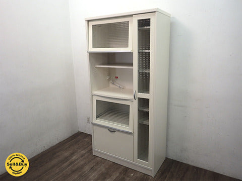 モモナチュラル Momo natural 『LAND/ランド』キッチンボード ～ジャパンメイドならではの使い心地【買取と販売とレンタルのお店】