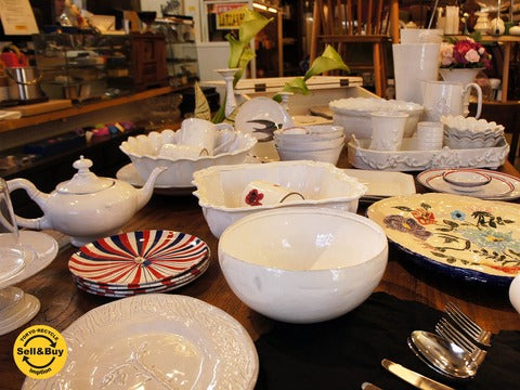 Astier de Villatte アスティエ ド ヴィラット テーブルウェア & アパレル 大量入荷！ ～ フランス生まれの繊細で上質な陶器たち。【買取と販売とレンタルのお店】
