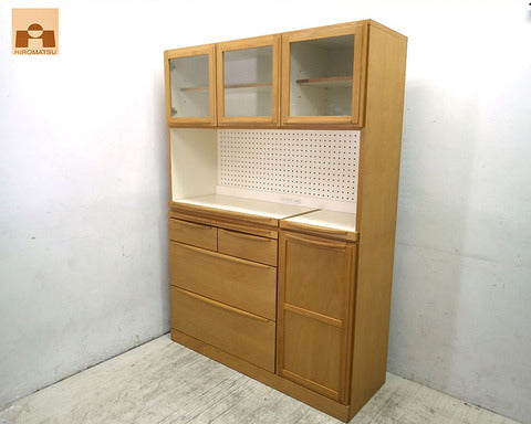 Hiromatsu Furniture Inc. / 広松木工 " LUCE " 『 カップボード 126 』 ～ ウニコ、アクタス、カーフ、ハロッズ...等でも定評のある老舗家具メーカーが放つナチュラルモダンな機能的食器棚！～