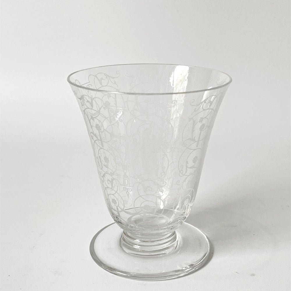 【下北沢店】バカラ Baccarat ミケランジェロ Michelangelo グラス エッチング加工 蔓模様 クリスタル オールドバカラ 買取させていただきました。