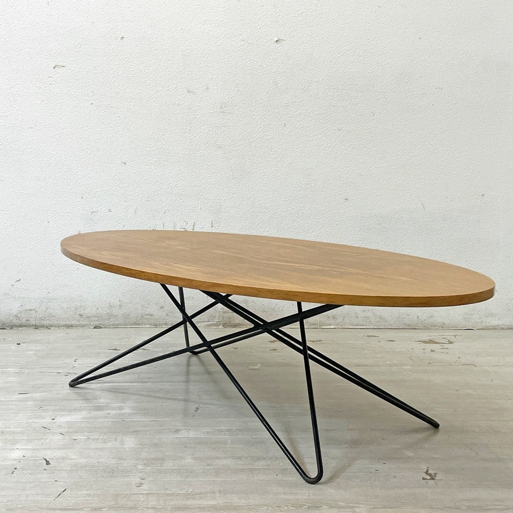 【祖師ヶ谷大蔵店】サザビー sazaby オーバルライン Oval Line コーヒーテーブル ローテーブル ミッドセンチュリーデザイン 買取させていただきました。
