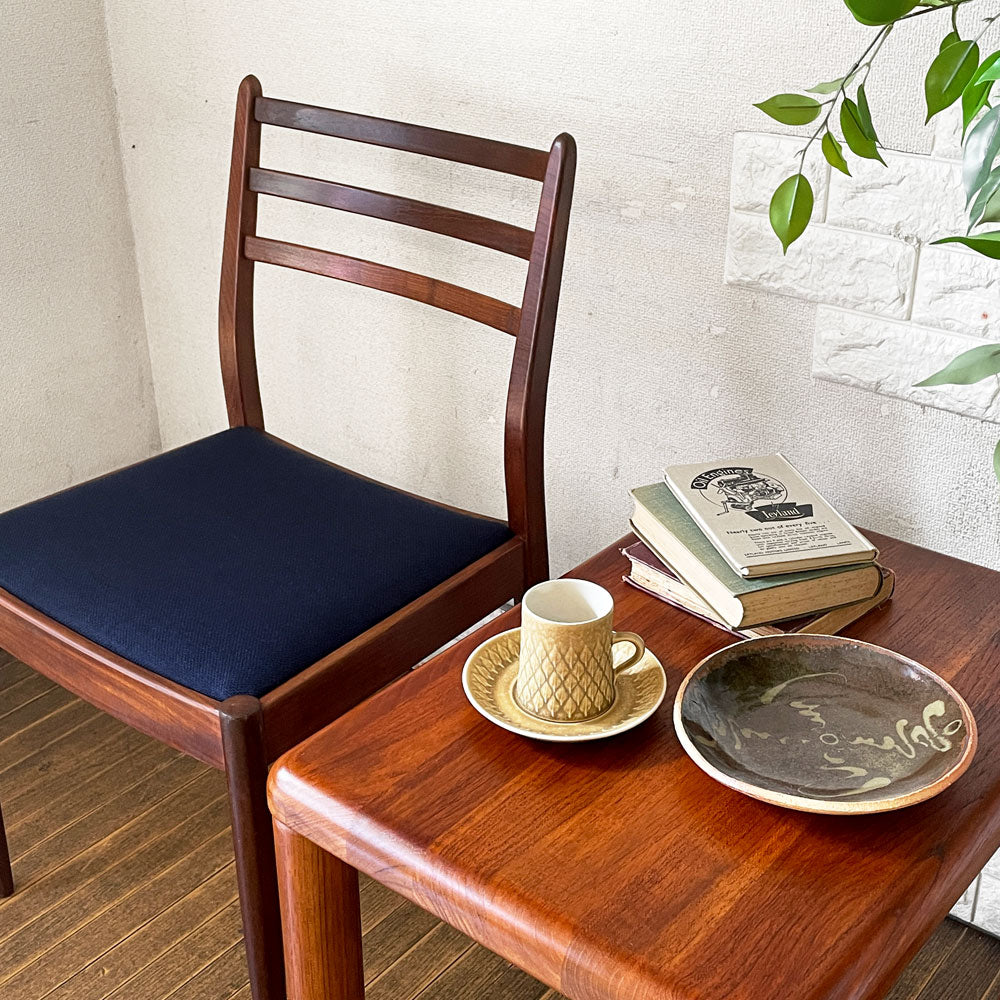 ハスレヴ Haslev チーク無垢材 サイドテーブル コーヒーテーブル デンマークビンテージ 北欧家具 ～ 自分らしくありたいじゃない