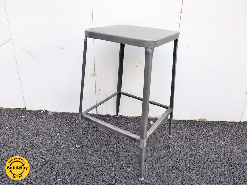 CB2 フリントスチール flint steel 24 カウンタースツール インダストリアルデザイン  US ～ お部屋のスパイスとして1脚如何でしょうか♪ ～【 買取と販売とレンタルのお店 】