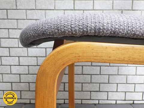 天童木工 Tendo アントラー Antler ビンテージ ダイニングチェア オーク材フレーム × ファブリック ～ 坂倉準三氏が作り出した成型合板チェアの定番。 【買取りと販売とレンタルのお店】