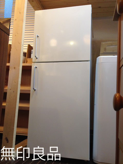 スクエアがかっこいい～無印良品 MUJI バーハンドル 冷蔵庫 137ℓ M-R14C【買取＆販売＆レンタル】