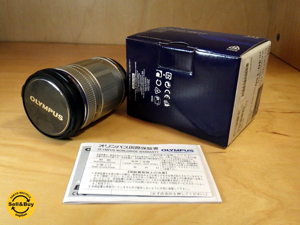 オリンパス OLYMPUS 交換レンズ  M.ZUIKO DIGITAL ED 40-150ｍｍ f4.0-5.6 シルバー silver 買い取りしました。下北沢店 出張買取もお任せ下さい。