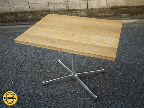 greeniche グリニッチ Standerd Cafe Table スタンダードカフェテーブル オーク材 オイルフィニッシュ【買取と販売とレンタルのお店】