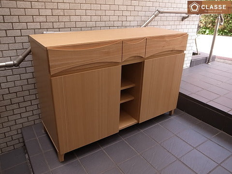 北欧デザイン CLASSE レグナテック Luna ルナ 120 キャビネット サイドボード ～ 住居をきれいにまとめてくれるきれいな家具【買取と販売とレンタルのお店】