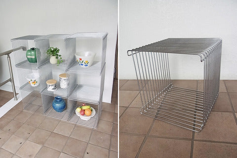 ヴェルナー・パントンの超レアアイテム初入荷！！デンマーク・モンタナ社 MONTANA 『ワイヤーキューブ / Wire Cube』ヴェルナー・パントン Verner Panton【買取と販売とレンタルのお店】