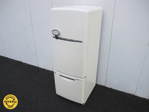 機関良好・Good コンディション！ National / ナショナル WiLL / ウィル 『 FRIDGE mini 』 冷蔵庫 162L 2005年製 ～ 古き良きアメリカを髣髴とさせるノスタルジックデザインの冷蔵庫 ～