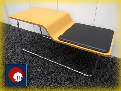 U.S.A offi / オフィー社 廃番希少 『 Waterfall Table / ウォーターフォールテーブル / ベンチ 』 ＝ 西海岸生まれのユニークな機能的デザイン！ 北欧～イタリアモダンとの相性は◎ ＝