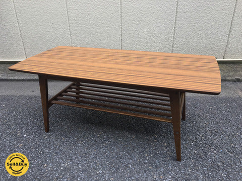 展示美品！ カリモク60 karimoku リビングテーブル Lサイズ ウォールナットカラー ～ ソファと相性の良いテーブルで、リビングでの生活を豊かに。 【買取と販売とレンタルのお店】