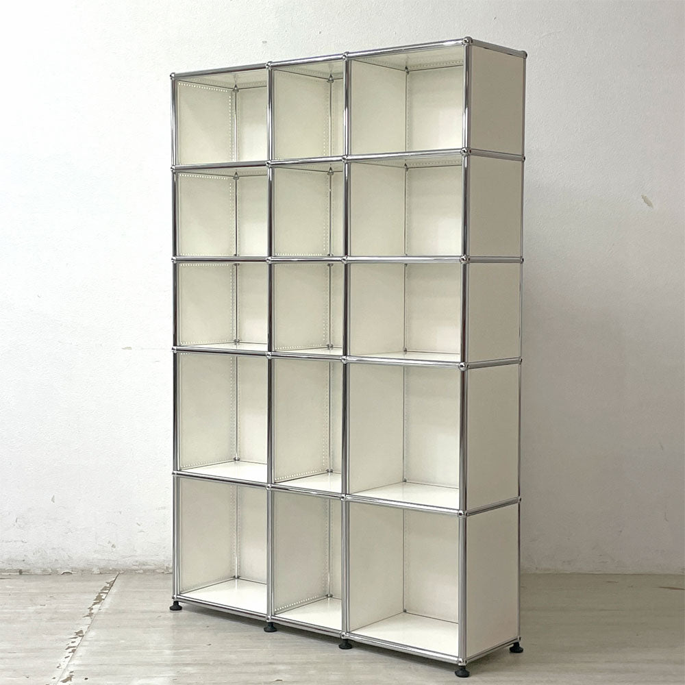 【祖師ヶ谷大蔵店】ユーエスエムハラー USMハラー USM Haller キャビネット シェルフ 3列5段 W98×D27×H150cｍ 買取させていただきました。