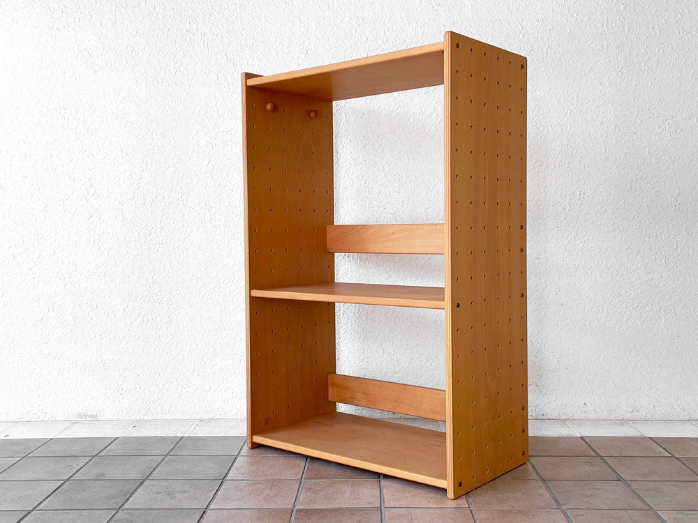 フォルミオ Formio トールシェルフ KF-11 オープンシェルフ ラック フック付き 本棚 飾り棚 ブナ材 阿久津雄一 GKデザイン 北欧 デンマーク 中古品 買い取りしました。