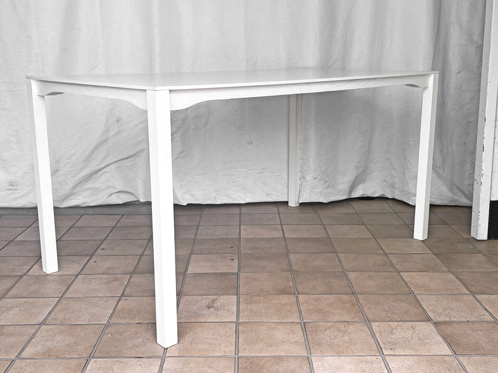 コレックスリビング Collex Living ダイニングテーブル ワークテーブル ホワイト Ｗ140cm 中古品 買い取りしました。