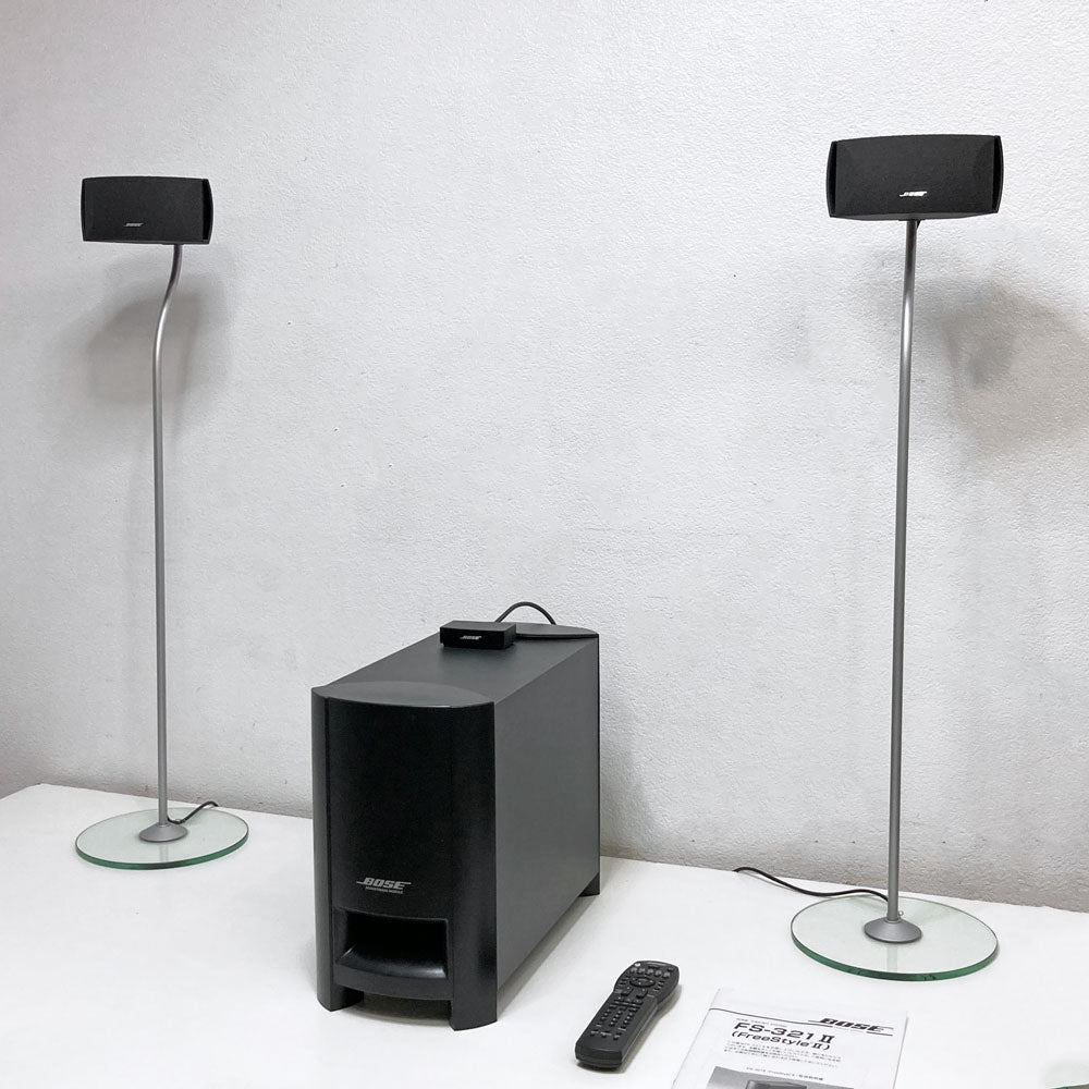 【祖師ヶ谷大蔵店】ボーズ BOSE FreeStyle FS-321 II スピーカーシステム ホームシアターシステム フロントサラウンドシステム スタンド付き 廃番 現状品 買取させていただきました。