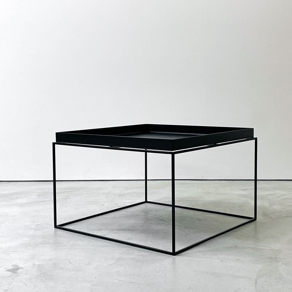 【祖師ヶ谷大蔵店】ヘイ HAY トレイテーブル Tray Table コーヒー スクエア ブラック W60cm 北欧 デンマーク 買取させていただきました。