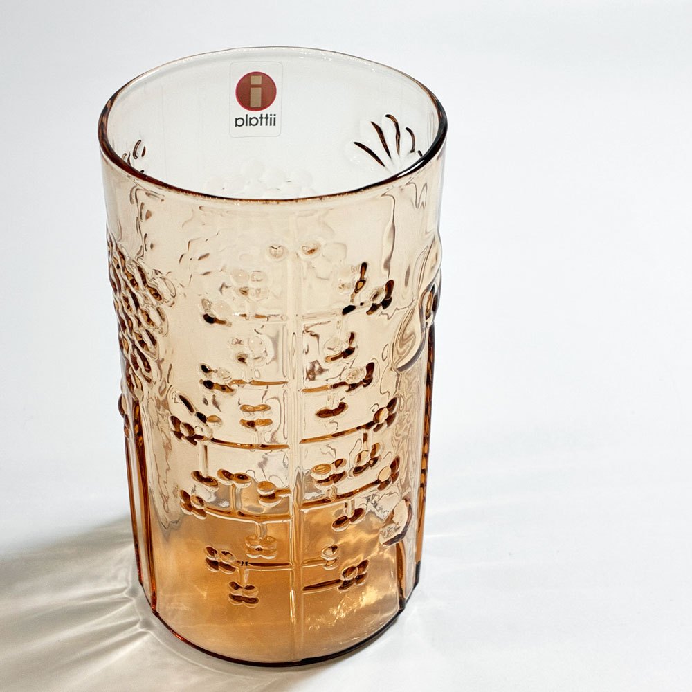 【下北沢店】イッタラ iittala フローラ Flora タンブラー セビリアオレンジ プレスガラス オイバ・トイッカ 北欧食器 フィンランド 買取させていただきました。
