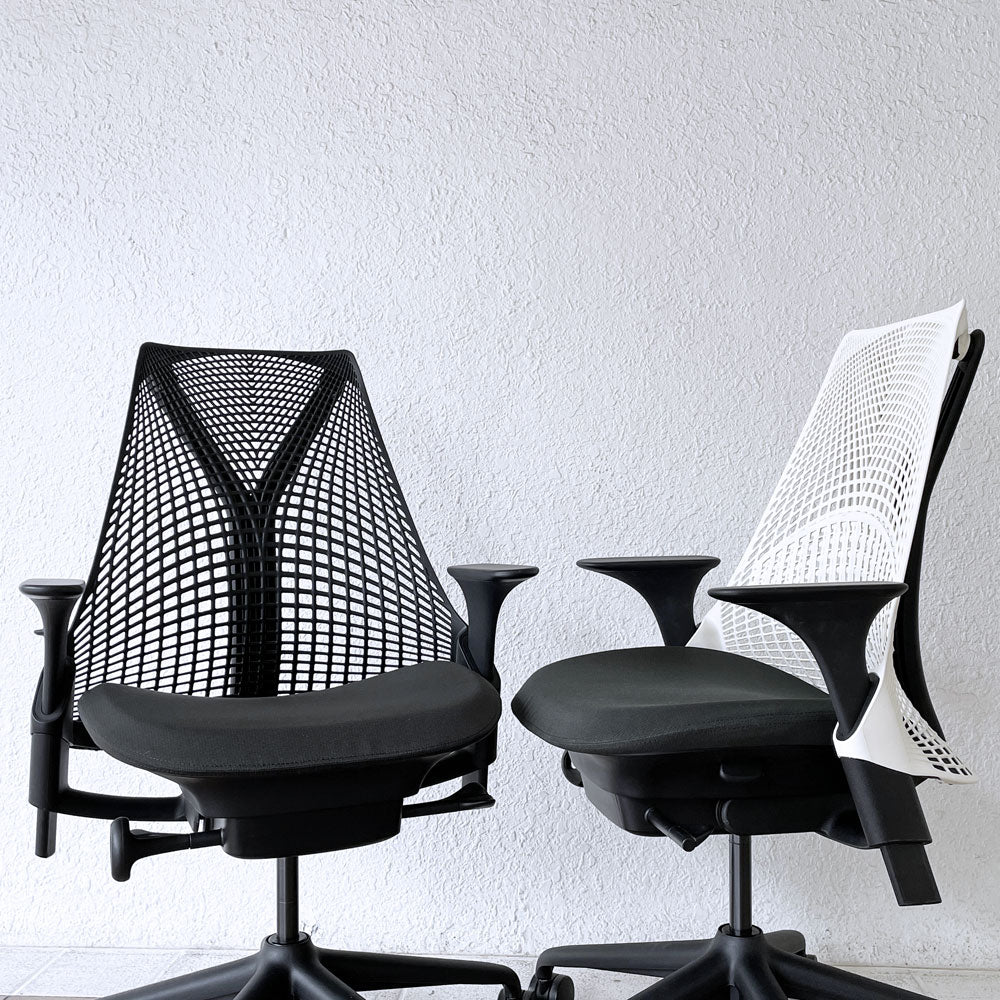 ハーマンミラー Herman Miller セイルチェア SAYL Chair デスクチェア イヴ・ベアール 簡易ランバーサポート付き ブラック ＆ ホワイト 買取させていただきました。