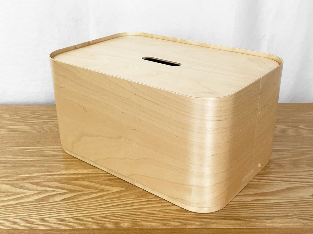 イッタラ iittala ヴァッカ Vakka プライウッドボックス スタッキング バーチ材 ナチュラル 北欧 フィンランド 廃番 ２点  中古品 買い取りしました。