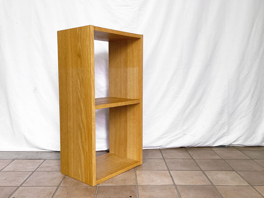 無印良品 MUJI オーク材 スタッキングシェルフ 1列2段 オープンシェルフ 収納棚 シンプル ナチュラル 定価 ¥13900- 中古品 買い取りしました。