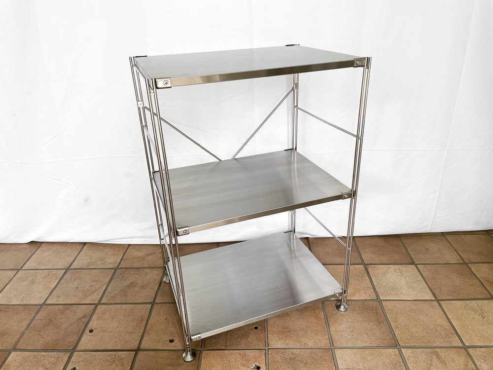 無印良品 MUJI ステンレスユニットシェルフ 小サイズ W58 H83cm 定価 ¥17,900- 中古品 買い取りしました。