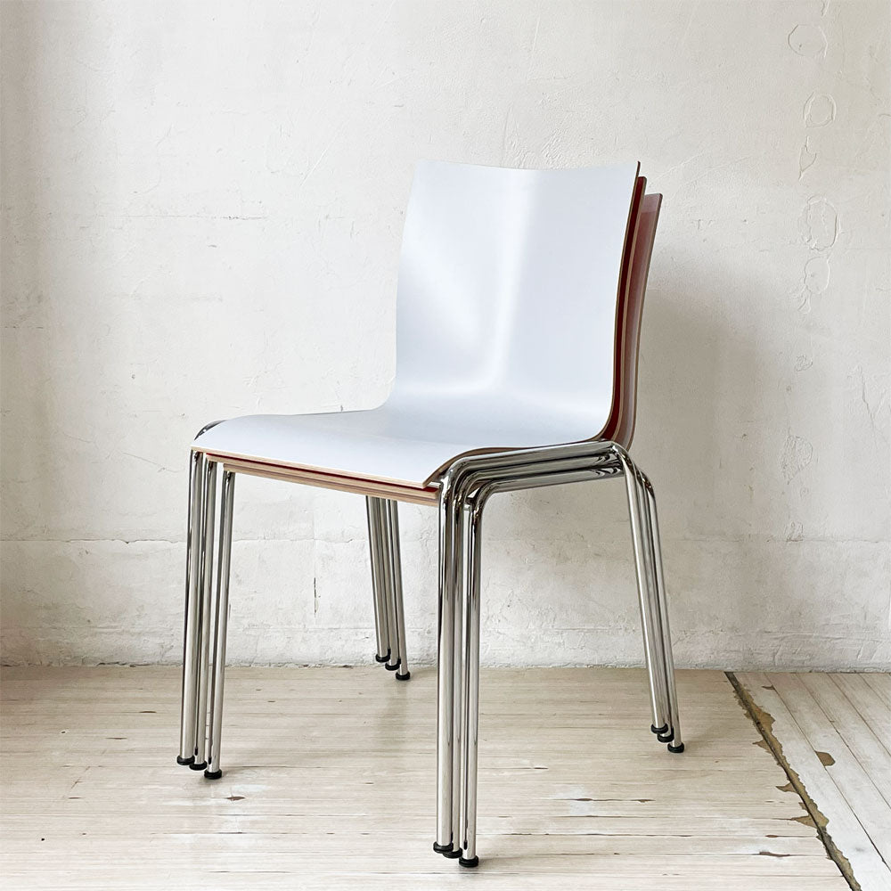 【下北沢店】エンゲルブレヒト Engelbrechts チャリック CHAIRIK 101 ダイニングチェア スタッキング 4本脚 ライトグレー 未使用品 デンマーク 買取させていただきました。