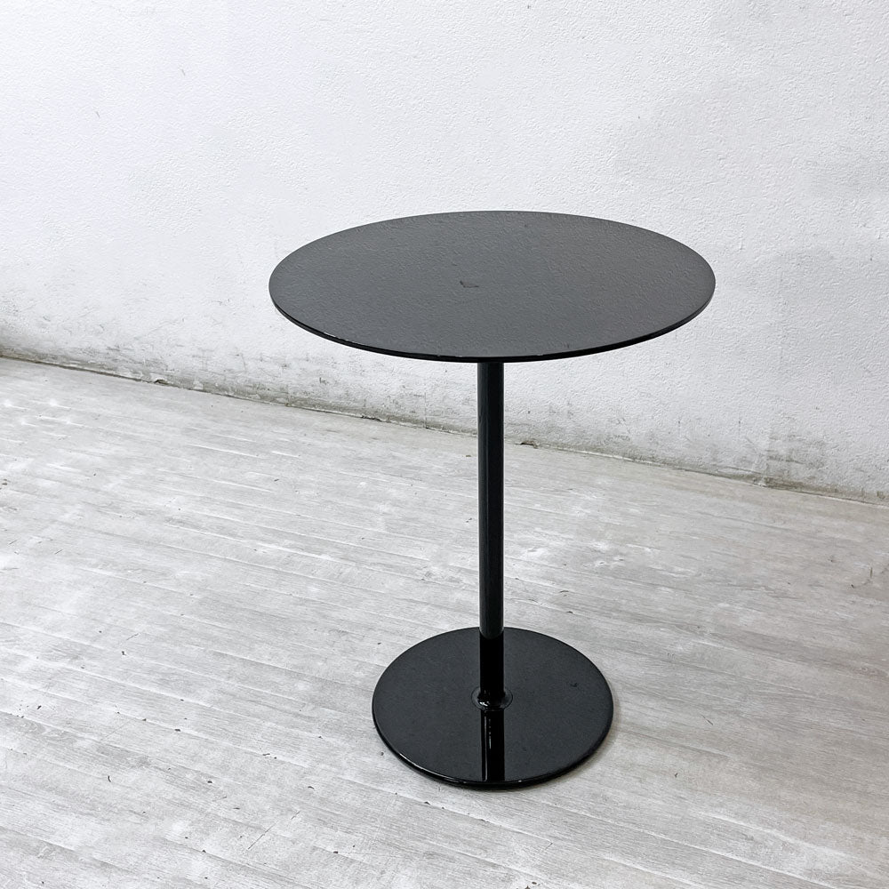 【祖師ヶ谷大蔵店】アルフレックス arflex リッツ LITS サイドテーブル コーヒーテーブル Φ45cm グロッシービターブラック 廃番 参考定価￥108,900- 買取させていただきました。