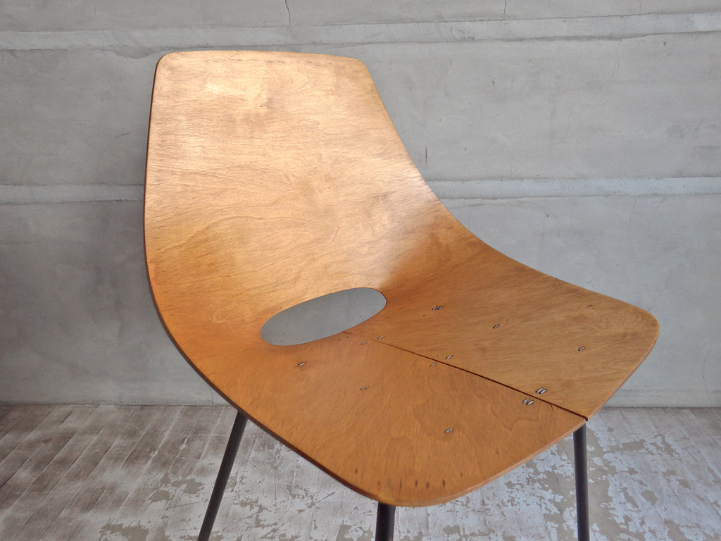 シュタイナー Steiner トノーチェア Tonneau Chair ピエール・ガーリッシュ Pierre Guarich プライウッド ～家具の域を超えた芸術品～