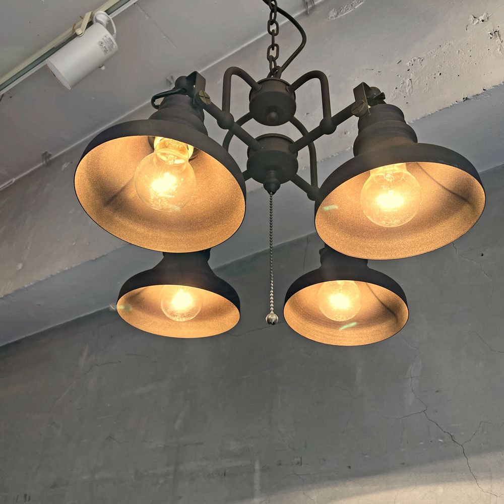 【学芸大学店】ハモサ HAMOSA ラスティ RUSTY 4灯 ペンダントランプ インダストリアル クラシカルスタイル 定価￥30,250- 買取させていただきました。