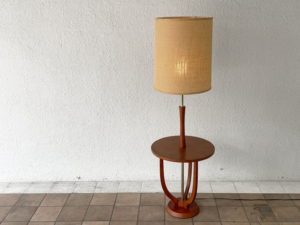 アクメファニチャー ACME Furniture デルマー DELMAR フロアランプ 照明 サイドテーブル ウォールナット ミッドセンチュリー 定価53,900円 中古品 買い取りしました。