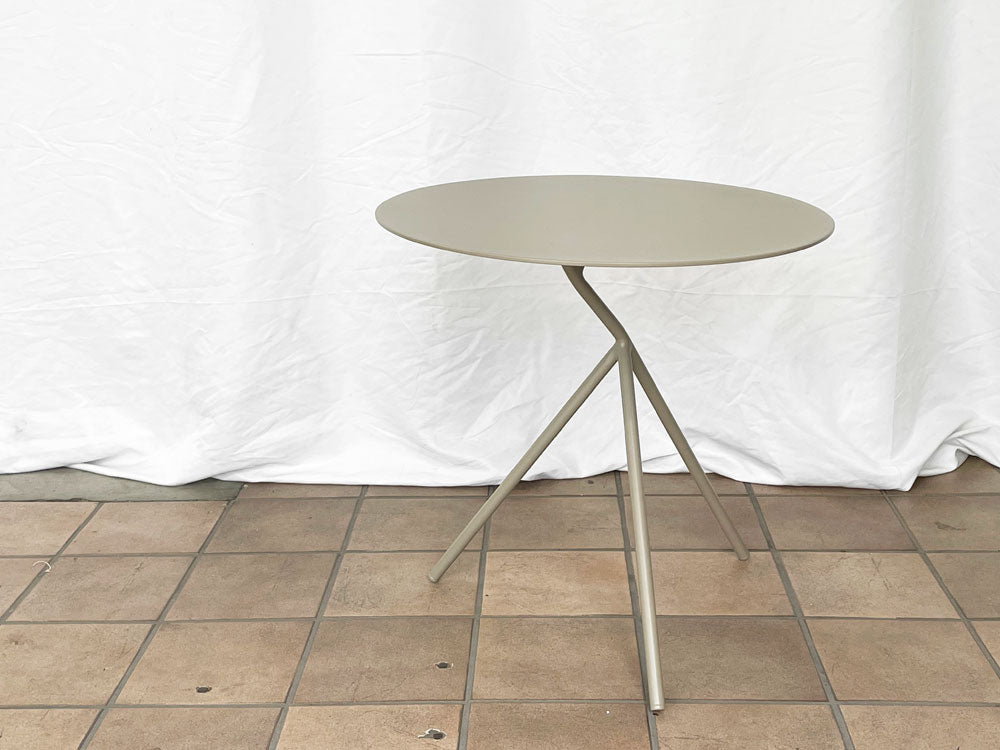 アクタス ACTUS ルナ LUNA サイドテーブル グレー アルミニウム ミニマル 中古品 買い取りしました。